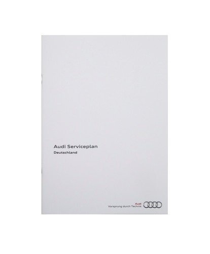 Audi serviceplan serviceheft - audi,