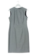 COMMA Bleistiftkleid Damen Kleid Gr. DE 38 weiß-schwarz Casual-Look