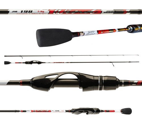 Red wind jig drop - drop, shot