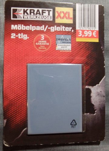 Xxl möbelpad gleiter tlg - xxl, 2-tlg