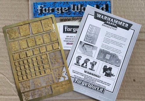 Forgeworld brass etched - forgeworld,
