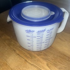 Tupperware goßer Candy  2l, Rührschüssel mit Spritzschutz Deckel,  Blau