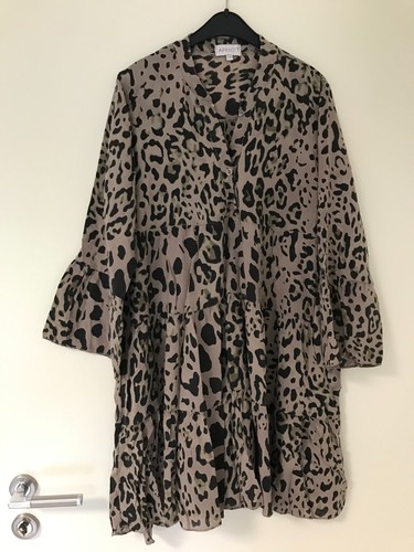 Kleid m von apricot - kleid, gr.