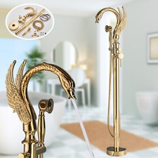 Gold Freistehende Standarmatur