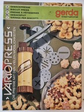 Gebäckpresse Plätzchen Gerda Variopress Vintage 