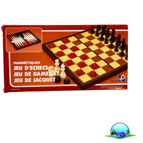 Magnetspiel schach dame - magnetspiel,