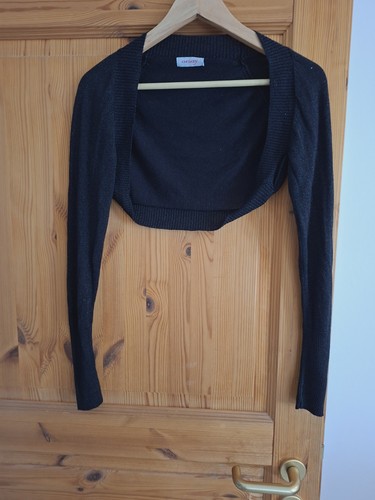 Bolero orsay schwarz glitzer - glitzer, s