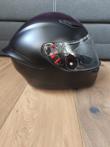 Helm agv solid matt black - solid,