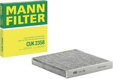 MANN-FILTER CUK 2358 Innenraumfilter – Pollenfilter mit Aktivkohle – Für PKW