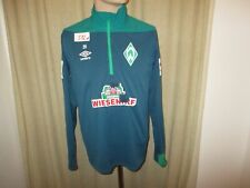 Werder Bremen umbro Spieler Training Zipper/Jacke "WIESENHOF" + Nr.26 Gr.M