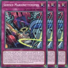 yugioh 3x Service-Marionettenspiel INFO-DE070 COMMON 1AUFLAGE DEUTSCH