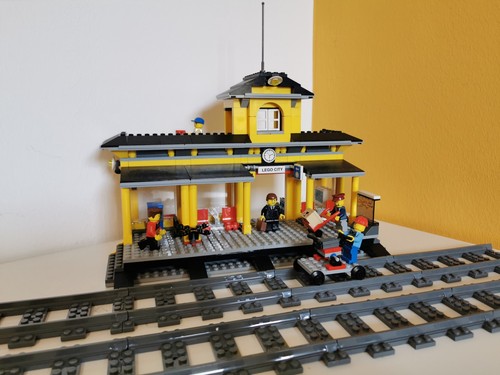 Lego city bahnhof - city:,