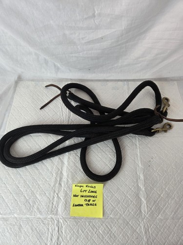 Western seil zügel schwarz - ,