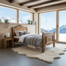 Voglauer Bett Landhaus Einzelbett Kinderbett Kinderzimmer Gästebett Vintage Holz