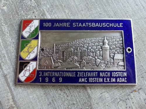 Auto plakette 100 jahre - plakette,