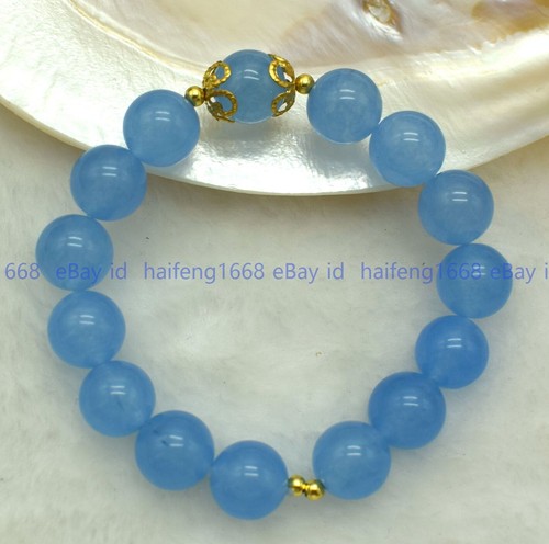 14mm natürliche blau opal - blau,