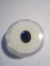 1 echter schwarzer natürlicher Spinell oval facet, ca 10x8 ca. 3,56ct