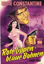 Rote Lippen, blaue Bohnen Vous pigez? Filmposter A1 Eddie Constantine Klaus Dill