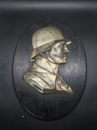 Wandplakette soldat mit - wandplakette,