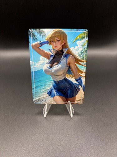 Alexis waifu card tcg - alexis, yu-gi-oh