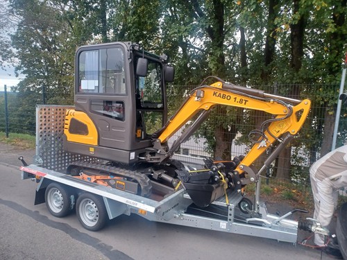 Minibagger tonnen mit - minibagger, 1,8