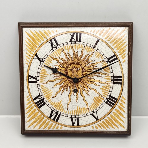 Wanduhr sonne 25cm x 25 - ca.,