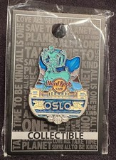 Hard Rock Cafe Oslo Icon Core Guitar Pin New Norwegen 🇳🇴