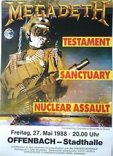 MEGADETH  1988  OFFENBACH -
