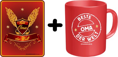 Blechschild kaffeebecher - blechschild, u.
