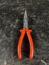Zange Flachrundzange Spitzzange Knipex 26 - 200 Vanadium Super Vintage Werkzeug 