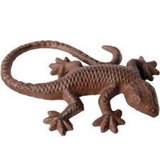 Gartenfigur Eidechse aus