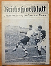 Reichssportblatt, 1. Jahrgang, Nr. 42, 1. 12. 1934