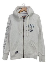 SUPERDRY Sportjacke Damen Jacke Gr. DE 36 hellgrau Casual-Look