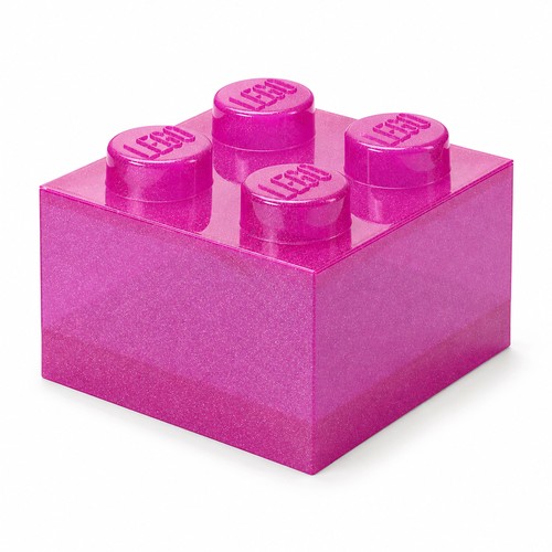 Lego storage brick glitter - storage,