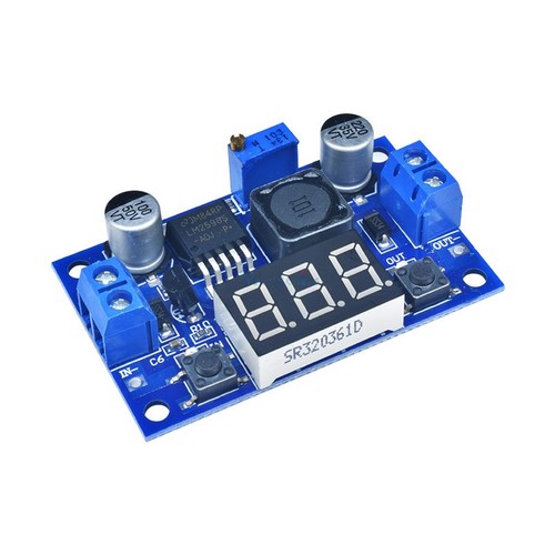 Lm2596 voltmeter module - dc,