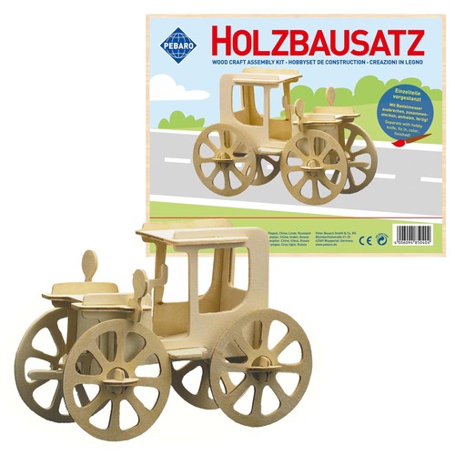 Pebaro oldtimer puzzle - pebaro, 3d-puzzle
