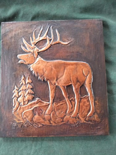 Kupferbild hirsch größe ca - größe,