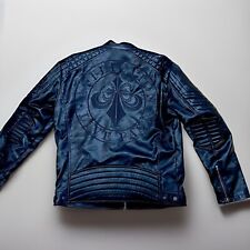 AFFLICTION Kunst Lederjacke XL
