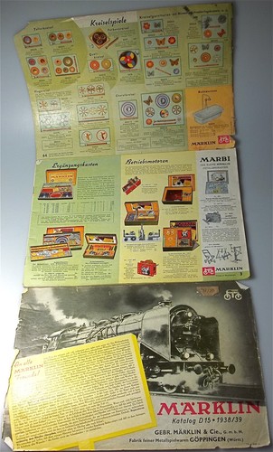 Märklin katalog d15 1938 1939 - mÄrklin,