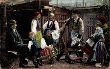 Ak Russisch polnische Typen