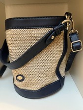 Neu runde Beutel "Bast" Hand