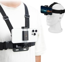 POV Brust- & Kopfhalterung für Action-Sport & Handy/Actioncam – GoPro kompatibel