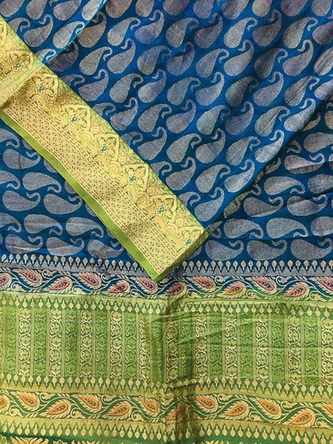 Vintage satin seide brokat - satin,