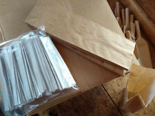 500 Teetüten Teeverpackung Blockbeutel mittel ca. 250 gr. 80x 50x 260 naturbraun