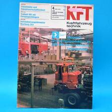 DDR KfT Kraftfahrzeugtechnik 4/1976 Simson GS 50-1 GS 75-1 MZ Trabant Vauxhall B