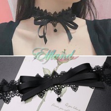 Choker Halsband Kropfband Halskette * Schleife Trachten * Punk Gothic Vintage