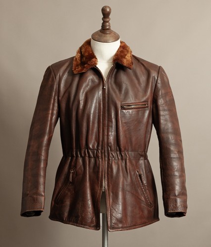 Vintage 40er jahre horsehide - jahre,