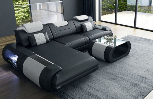 Ledercouch sofa ecksofa - ledercouch,