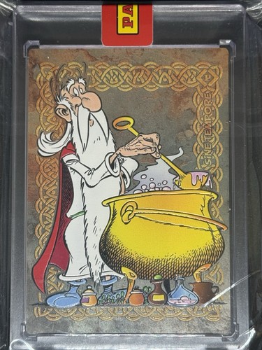 Asterix cuprum card - card, miraculix