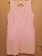 Pink gestreiftes sommerkleid - pink,